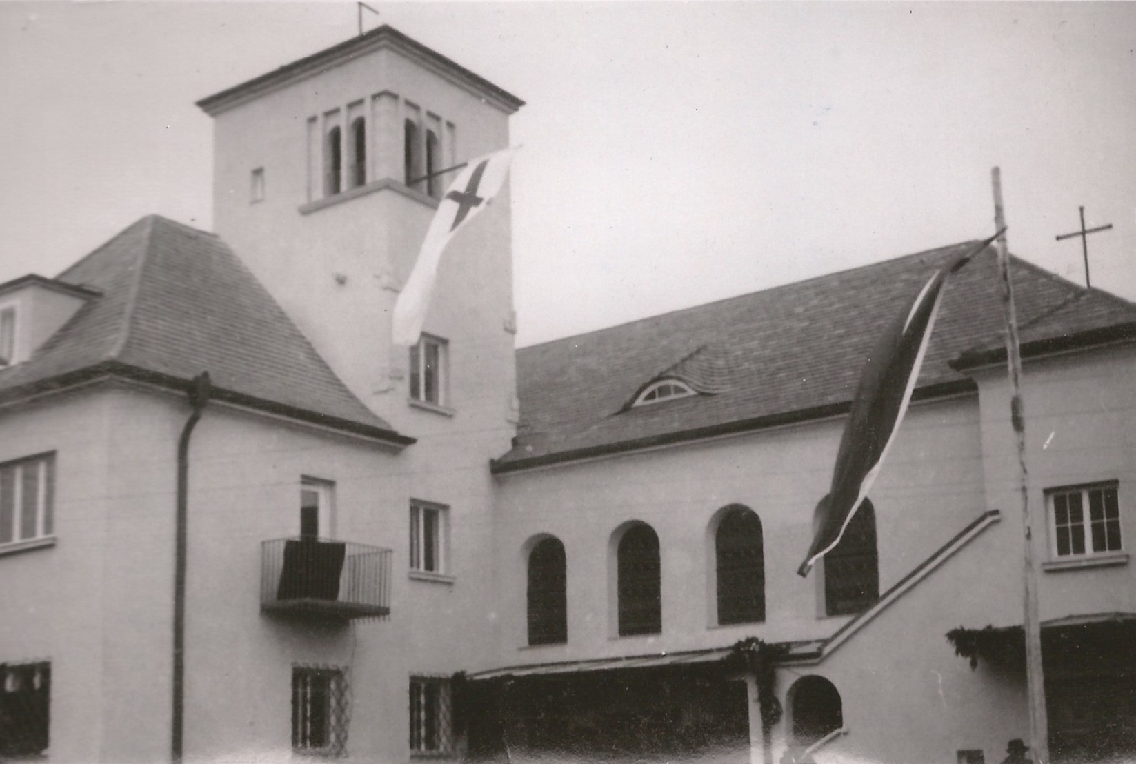 Historische Ansicht der evangelischen Kirche Eisenstadt